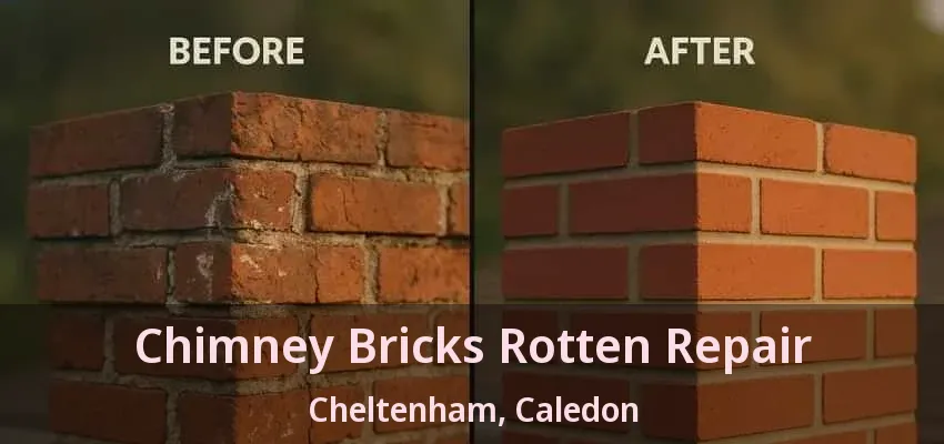 Chimney Bricks Rotten Repair Cheltenham, Caledon - ON