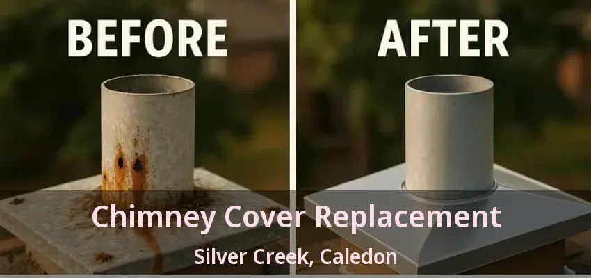 Chimney Cover Replacement Silver Creek, Caledon - ON