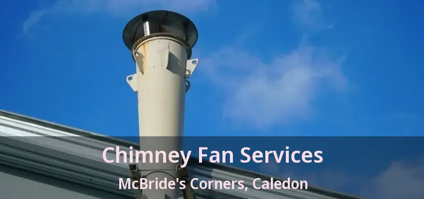 Chimney Fan Services McBride's Corners, Caledon - ON