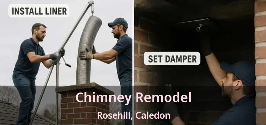 Chimney Remodel Rosehill, Caledon - ON