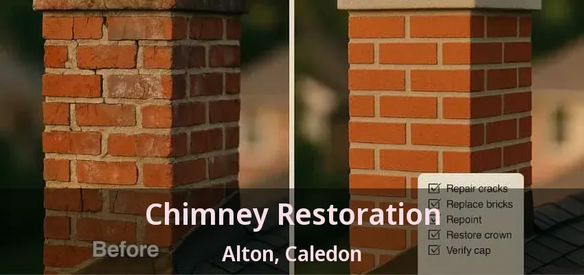 Chimney Restoration Alton, Caledon - ON