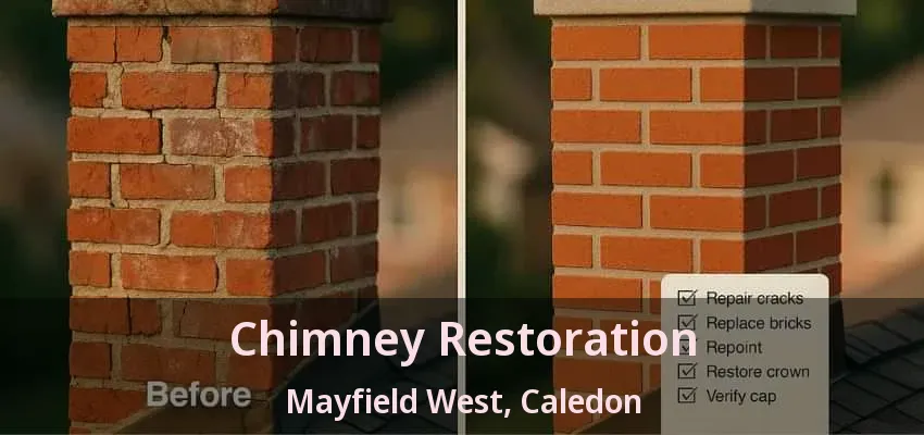 Chimney Restoration Mayfield West, Caledon - ON