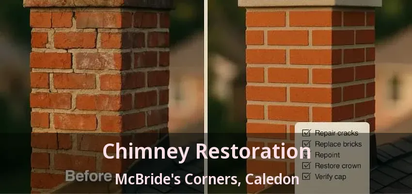 Chimney Restoration McBride's Corners, Caledon - ON Chimney Restoration McBride's Corners, Caledon - ON