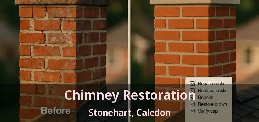 Chimney Restoration Stonehart, Caledon - ON