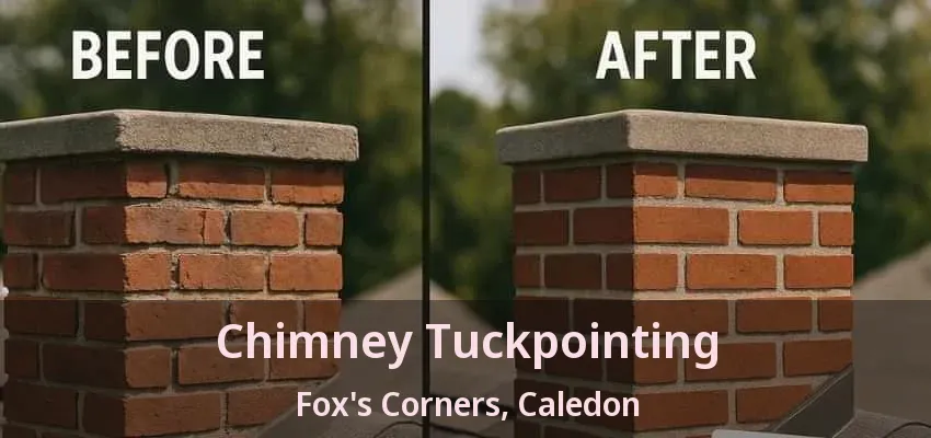 Chimney Tuckpointing Fox's Corners, Caledon - ON Chimney Tuckpointing Fox's Corners, Caledon - ON