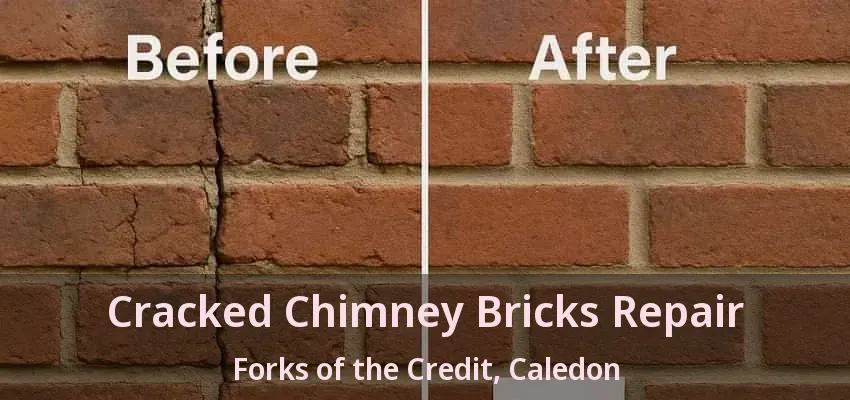Cracked Chimney Bricks Repair Forks of the Credit, Caledon - ON