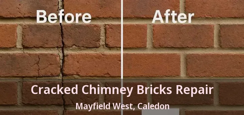 Cracked Chimney Bricks Repair Mayfield West, Caledon - ON