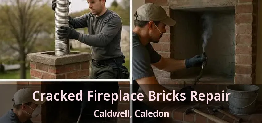 Cracked Fireplace Bricks Repair Caldwell, Caledon - ON
