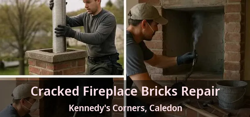 Cracked Fireplace Bricks Repair Kennedy's Corners, Caledon - ON