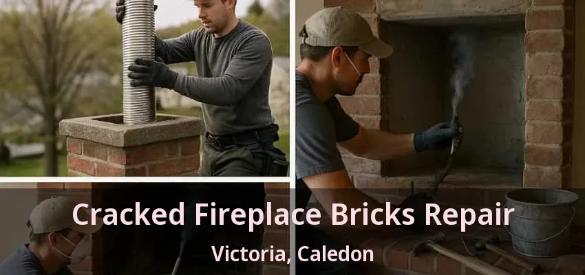 Cracked Fireplace Bricks Repair Victoria, Caledon - ON