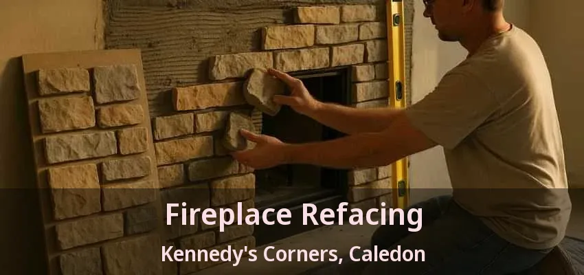 Fireplace Refacing Kennedy's Corners, Caledon - ON