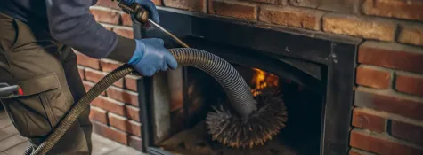 Book for Gas Fireplace Cleaning